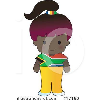 Royalty-Free (RF) Nationality Clipart Illustration by Maria Bell - Stock Sample #17186