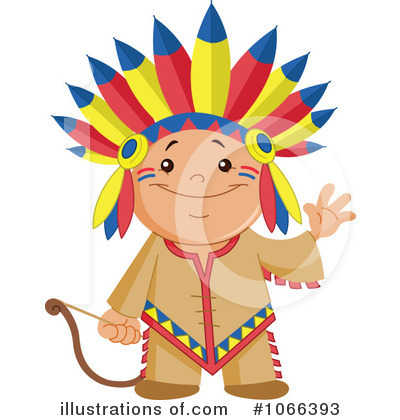 Royalty-Free (RF) Native American Clipart Illustration by yayayoyo - Stock Sample #1066393