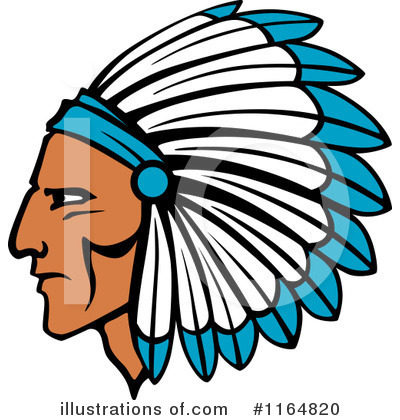 Royalty-Free (RF) Native American Clipart Illustration by Vector Tradition SM - Stock Sample #1164820