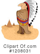 Native American Clipart #1208031 by BNP Design Studio