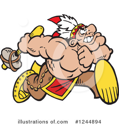 Chief Clipart #1244894 by Johnny Sajem