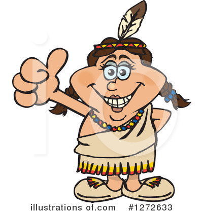 Native American Clipart #1272633 by Dennis Holmes Designs