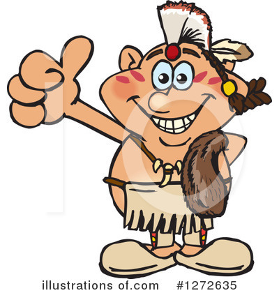 Native American Clipart #1272635 by Dennis Holmes Designs