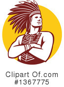 Native American Clipart #1367775 by patrimonio