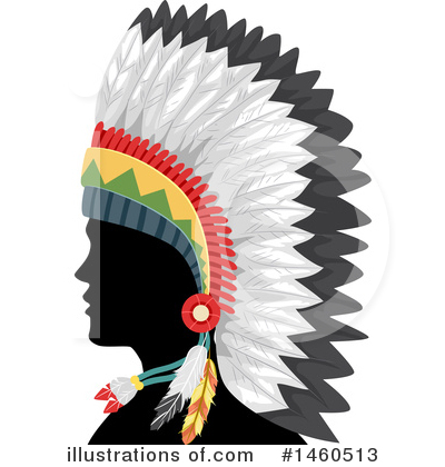 Royalty-Free (RF) Native American Clipart Illustration by BNP Design Studio - Stock Sample #1460513