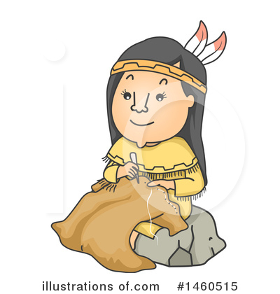 Royalty-Free (RF) Native American Clipart Illustration by BNP Design Studio - Stock Sample #1460515