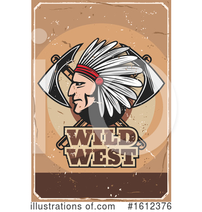 Royalty-Free (RF) Native American Clipart Illustration by Vector Tradition SM - Stock Sample #1612376