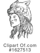 Native American Clipart #1627513 by patrimonio