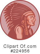Native American Clipart #224956 by patrimonio