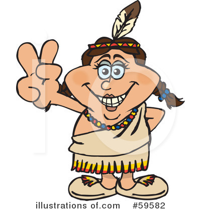 Native American Clipart #59582 by Dennis Holmes Designs