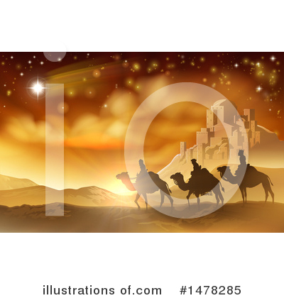 Royalty-Free (RF) Nativity Clipart Illustration by AtStockIllustration - Stock Sample #1478285