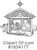 Nativity Clipart #1634177 by AtStockIllustration