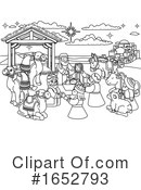 Nativity Clipart #1652793 by AtStockIllustration