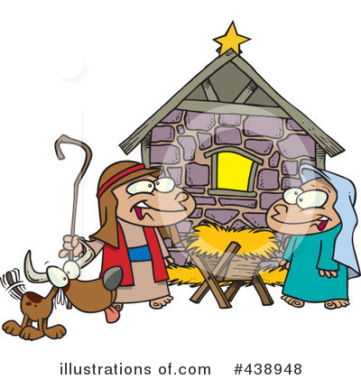 Nativity Clipart #438948 by toonaday