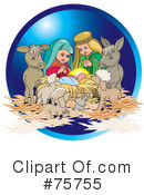 Nativity Clipart #75755 by Lal Perera