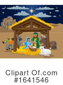 Nativity Scene Clipart #1641546 by AtStockIllustration