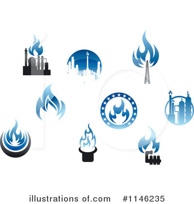 Royalty-Free (RF) Natural Gas Clipart Illustration by Vector Tradition SM - Stock Sample #1146235