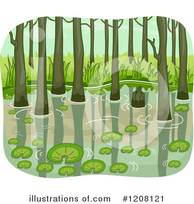 Swamp Clipart #1208121 by BNP Design Studio