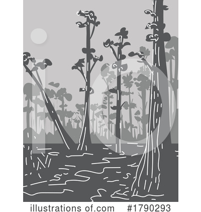 Swamp Clipart #1790293 by patrimonio