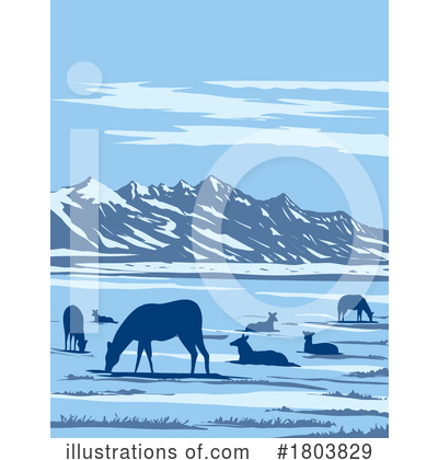 Wyoming Clipart #1803829 by patrimonio