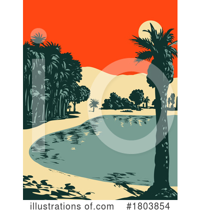 Palm Tree Clipart #1803854 by patrimonio