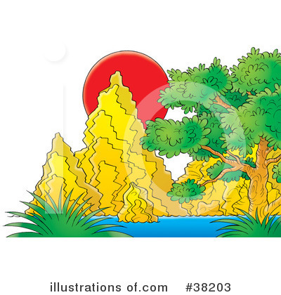 Royalty-Free (RF) Nature Clipart Illustration by Alex Bannykh - Stock Sample #38203