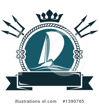 Sailboats Clipart #1390765 by Vector Tradition SM