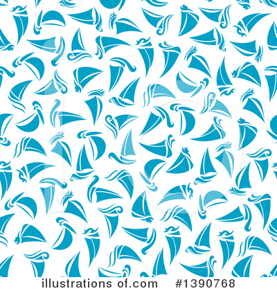 Sailboats Clipart #1390768 by Vector Tradition SM