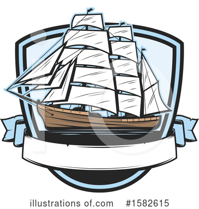 Ships Clipart #1582615 by Vector Tradition SM