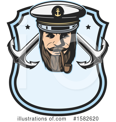 Captain Clipart #1582620 by Vector Tradition SM