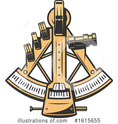 Sextant Clipart #1615655 by Vector Tradition SM