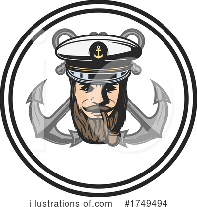 Royalty-Free (RF) Nautical Clipart Illustration by Vector Tradition SM - Stock Sample #1749494