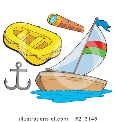 Royalty-Free (RF) Nautical Clipart Illustration by visekart - Stock Sample #213146