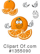 Navel Orange Clipart #1355090 by Vector Tradition SM