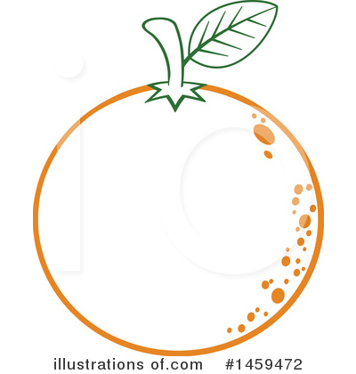 Royalty-Free (RF) Navel Orange Clipart Illustration by Hit Toon - Stock Sample #1459472