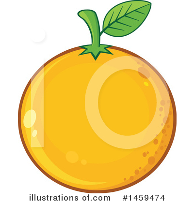 Royalty-Free (RF) Navel Orange Clipart Illustration by Hit Toon - Stock Sample #1459474