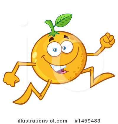 Navel Orange Clipart #1459483 by Hit Toon