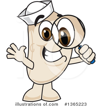 Navy Bean Character Clipart #1365223 by Toons4Biz