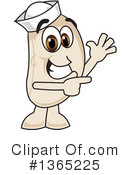 Navy Bean Character Clipart #1365225 by Mascot Junction