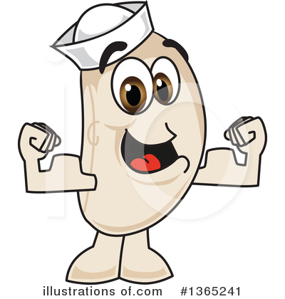 Bean Characters Clipart #1365241 by Toons4Biz