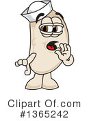 Navy Bean Character Clipart #1365242 by Mascot Junction