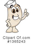 Navy Bean Character Clipart #1365243 by Mascot Junction