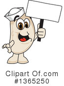 Navy Bean Character Clipart #1365250 by Mascot Junction