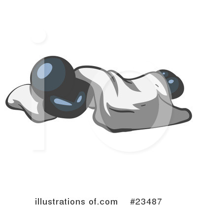Sleeping Clipart #23487 by Leo Blanchette