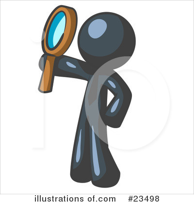 Magnify Clipart #23498 by Leo Blanchette