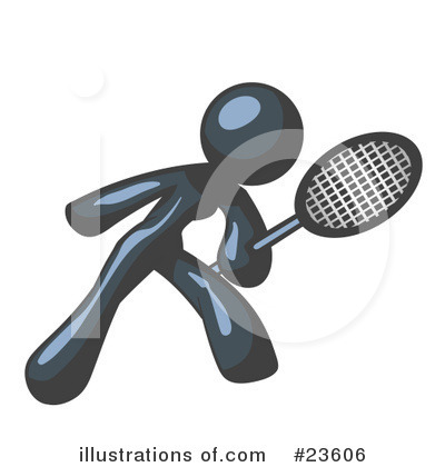 Tennis Clipart #23606 by Leo Blanchette