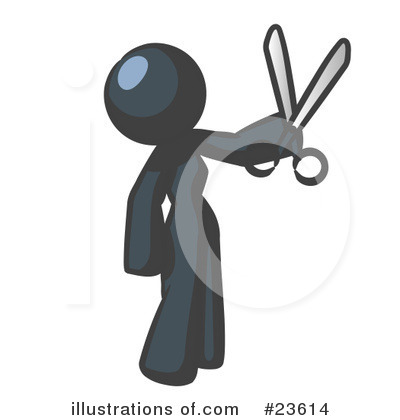 Scissors Clipart #23614 by Leo Blanchette
