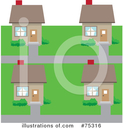 House Clipart #75316 by Rosie Piter