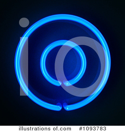 Royalty-Free (RF) Neon Number Clipart Illustration by stockillustrations - Stock Sample #1093783