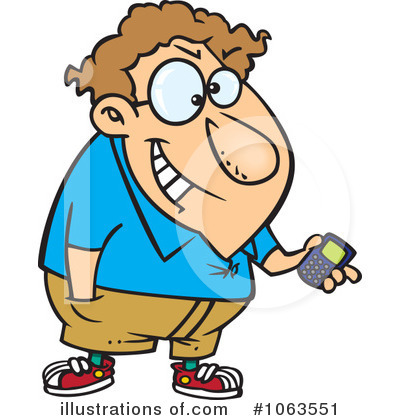 Royalty-Free (RF) Nerd Clipart Illustration by toonaday - Stock Sample #1063551